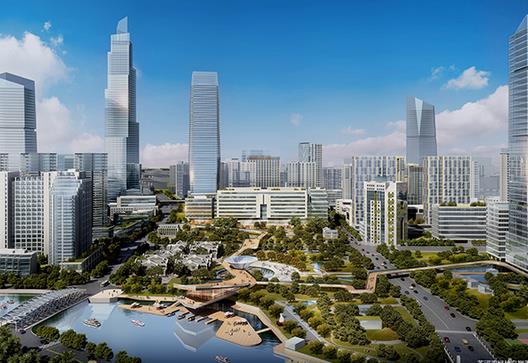 苏河湾规划获批:上海市中心将建十万平方米绿
